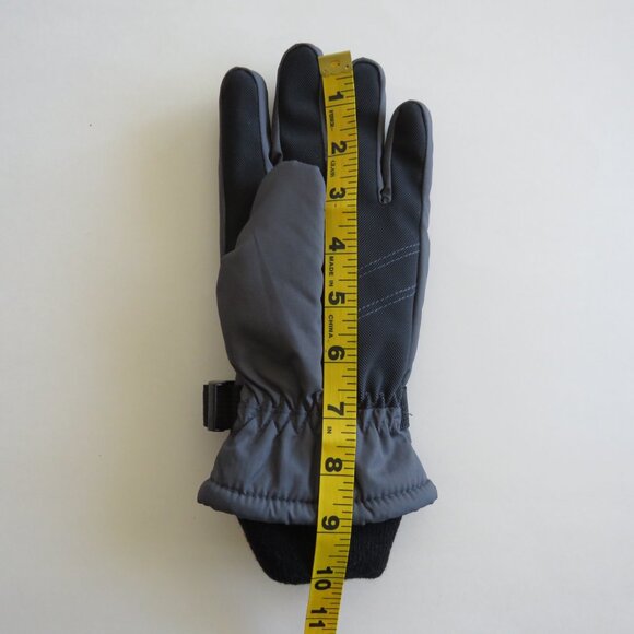 All In Motion Gray Black Winter Unisex Gloves size 8 - 14 - Picture 6 of 12